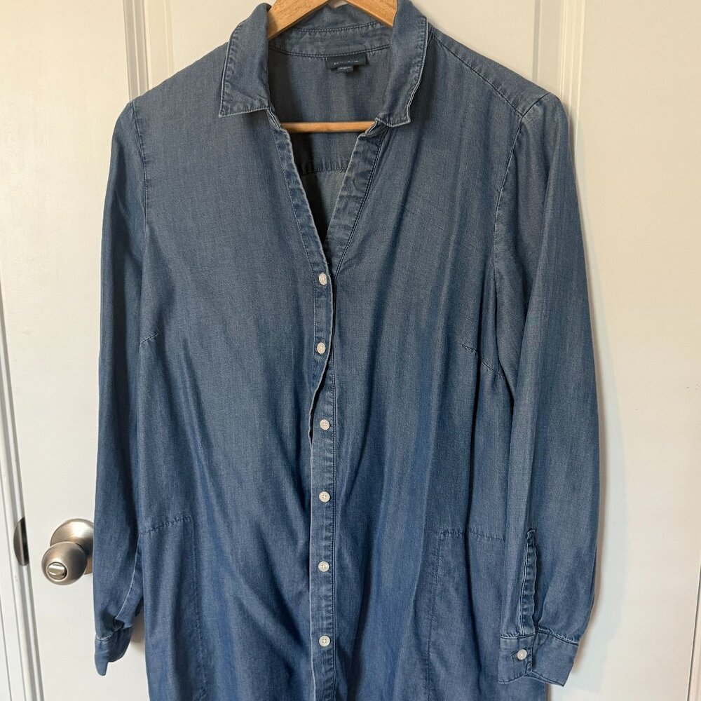 J. Jill Denim Shirt Dress Medium